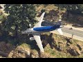 LAN Plane Crash Out Of Control GTA 5