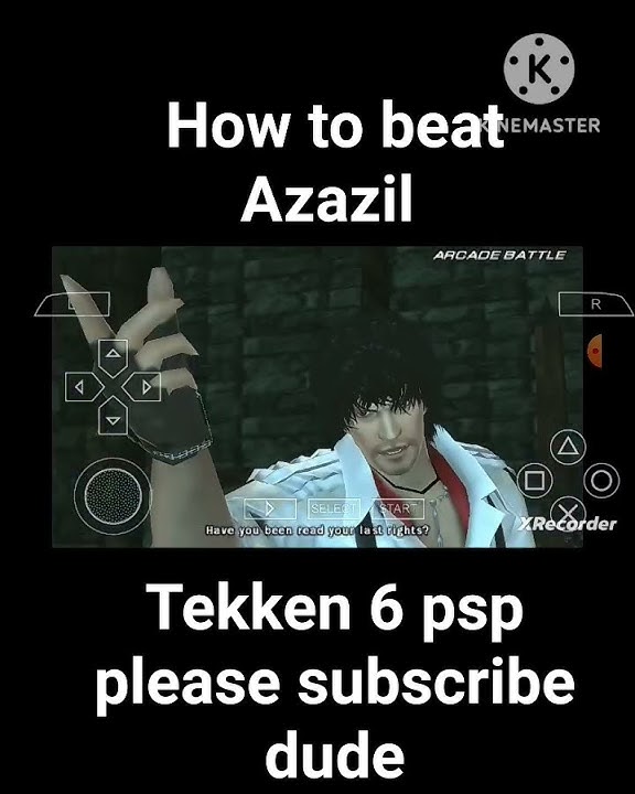 tekken 6 how to beat Azazil Final stage #tekken6 #tekken