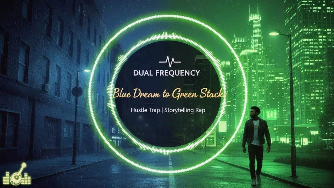 Blue Dream to Green Stacks 💸 Melodic Hustle Trap (Storytelling Rap)