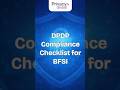 5-Step DPDP Compliance Checklist for BFSI | Digital Personal Data Protection Act India