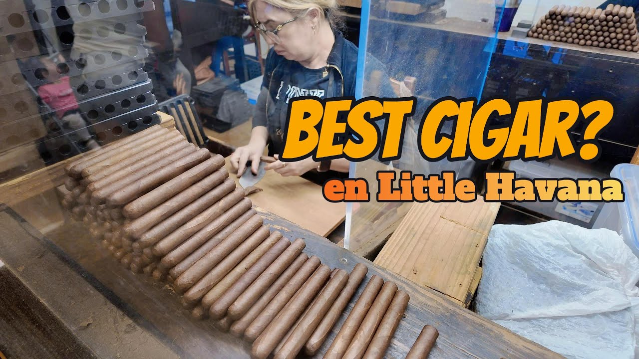 El Titan de Bronce (Best Cuban Cigar) Little Havana Miami Florida 2024 4ktour