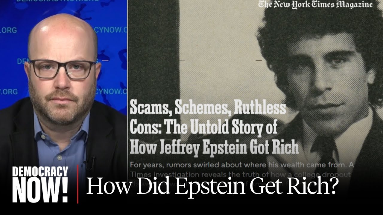 How Did Epstein Make His Fortune? "He Stole It," Finds NYT Investigation