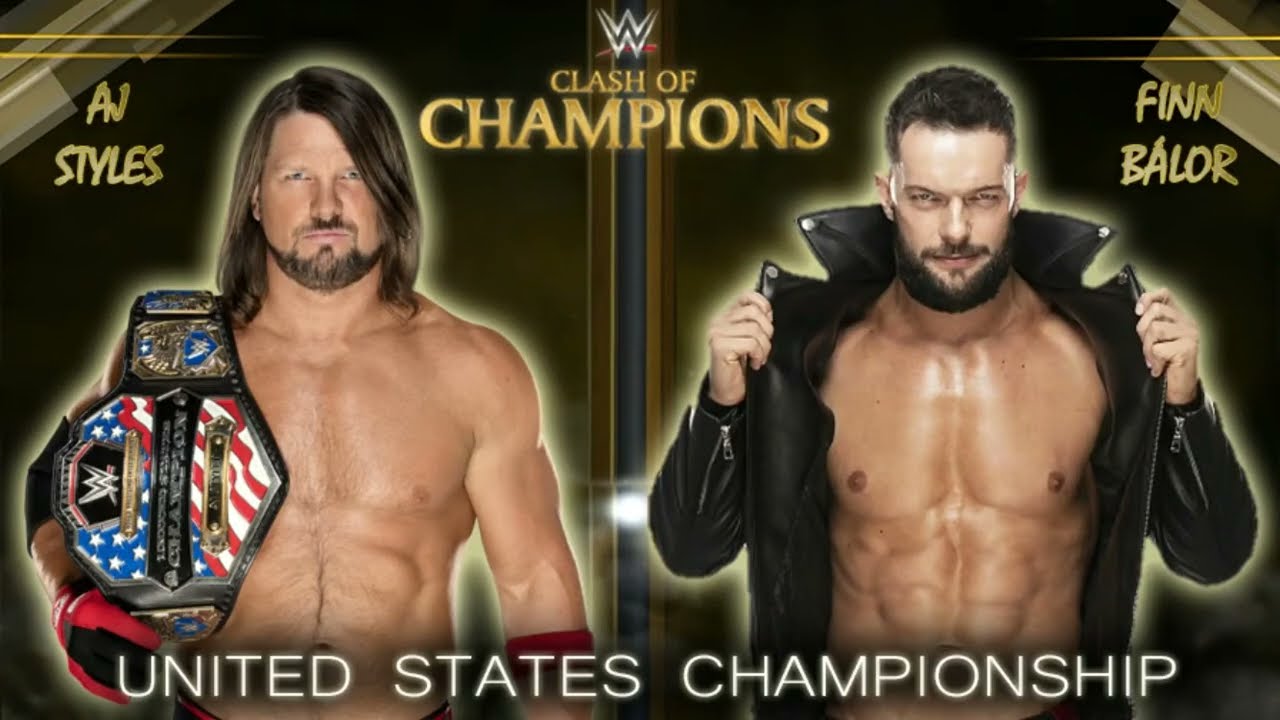 Clash of Champions 2019 Match Card