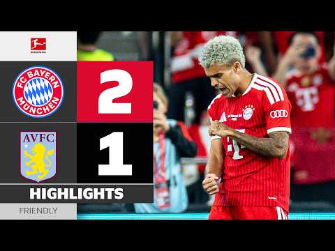 Luis Díaz STUNNER 🤯 | FC Bayern München vs. Aston Villa | Highlights — football highlights