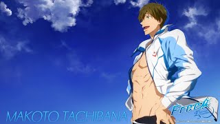Makoto - FUTURE FISH Lyrics Video [Kan/Rom/Chi] Free! Eternal Summer Ending Solo Ver.