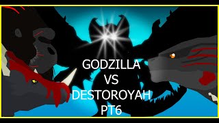 GODZILLA VS DESTOROYAH - KING'S FALL ( PART 6 ) | ENG/PTBR