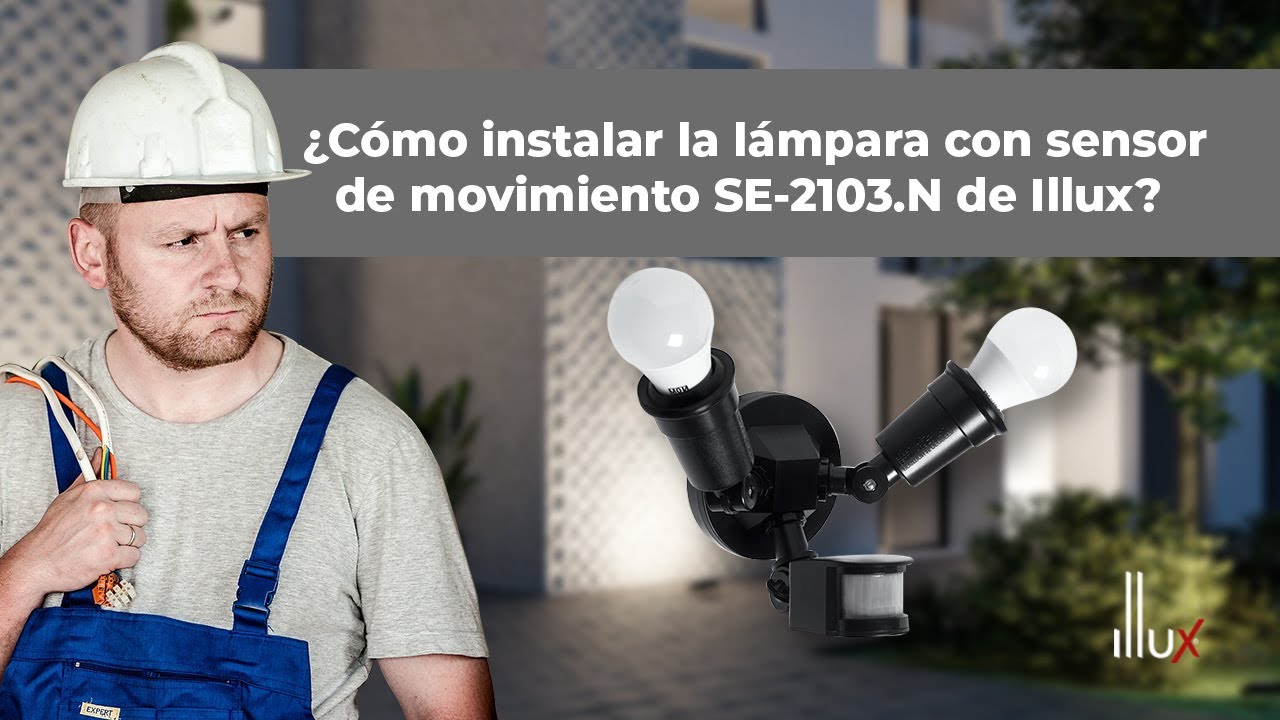 Lámpara LED Sensor Con Movimiento Fotocelda Exterior Porta Spot 150W 1 –