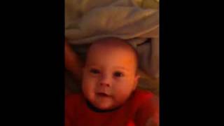 Grayson giggles