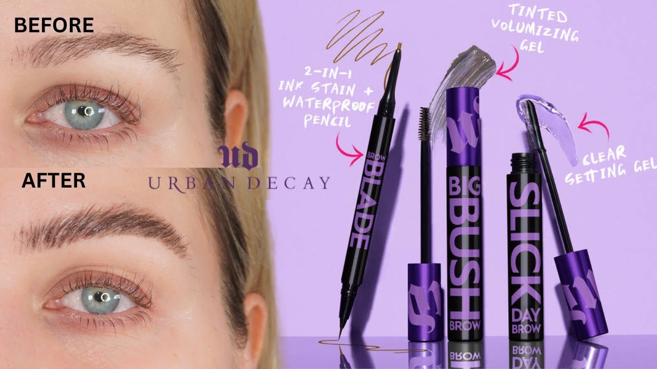 new urban decay brow products for that laminated like brow look 