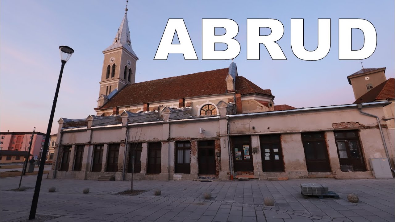 Orașul Abrud, ținutul aurului din Apuseni
