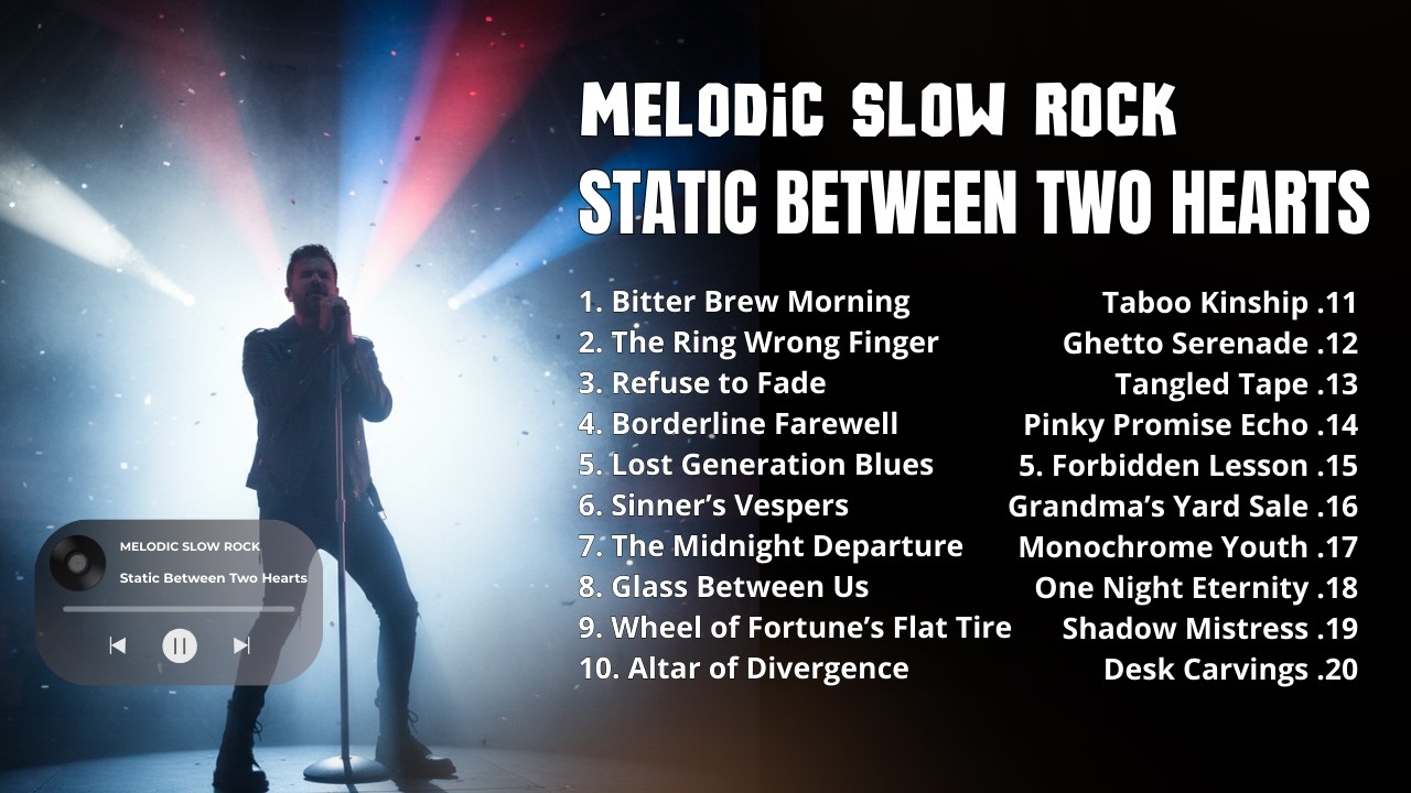 Emotional Slow Rock Playlist – The Sorrow of Being Broken but Breathing