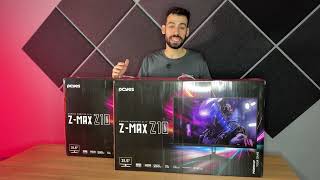 Monitor Gamer 240Hz 1ms 31,5" PCYES Full HD: Unboxing Completo Z MAX Z10 PMG320FD240
