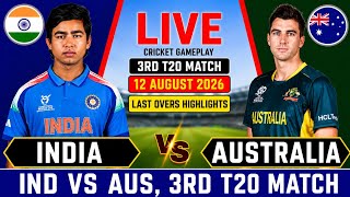 India vs Australia 3rd T20 Match Full Highlights IND vs AUS 3rd T20 Last Overs Full Highlights