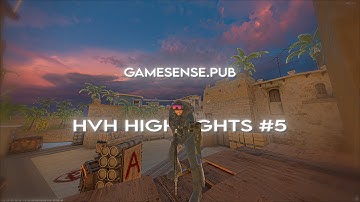 #cs2 hvh highlights ft. gamesense.pub/skeet.cc #5