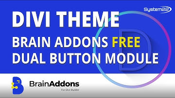 Divi Brain Addons Free Divi Plugin Dual Button Module 👈