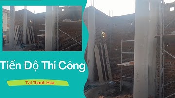 Tiến Độ Thi Công Từ Đường Bê Tông Sơn Giả Gỗ Đẹp Hiếm Có Tại Hoằng Hóa,Thanh Hóa | Từ Đường Kisato