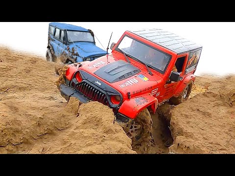 Extreme Mud Madness 4x4 RC Jeep Racing Offroad