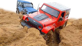 Extreme Mud Madness: 4x4 RC Jeep Racing Offroad