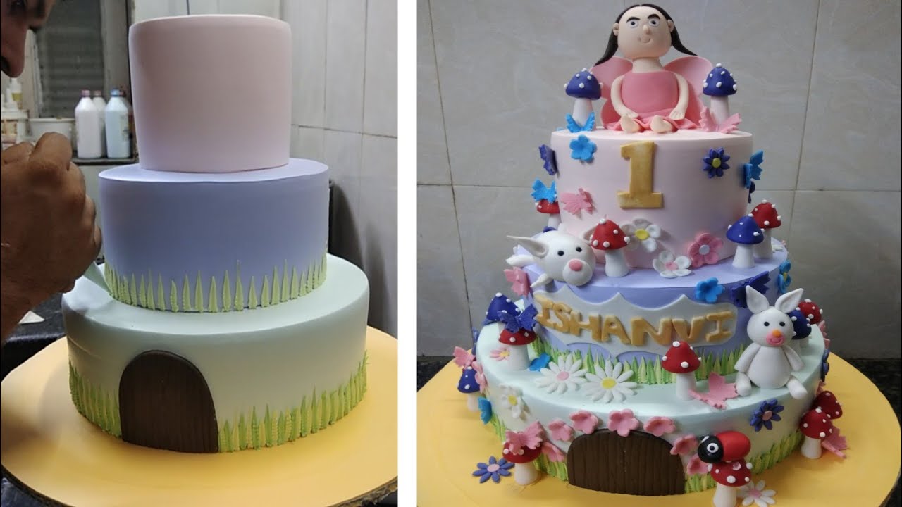 Kids Cakes- First Birthday Cakes- Wb1087 | Everest Bakery