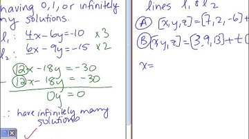 8.4 Intersections of lines in 2, 3 space, June 3