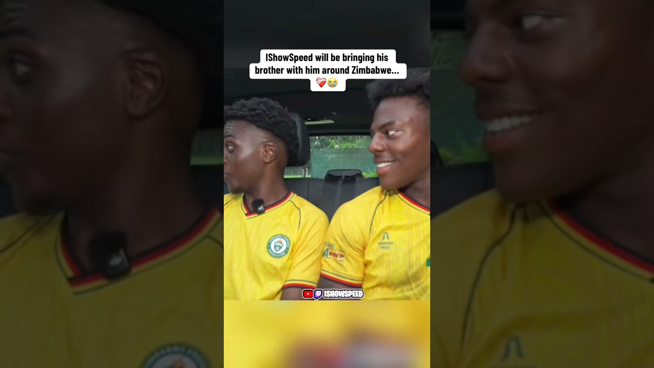 Ishowspeed встречает своего двойника в Зимбабве 🇿🇼 