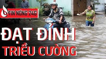 Triều cường đạt đỉnh tại TPHCM, người dân gồng mình chống ngập