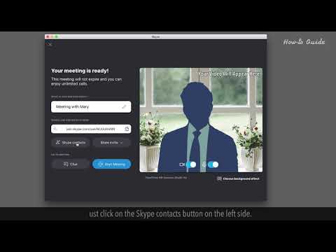 How to Do a Video Conference in Skype :Tutorial
