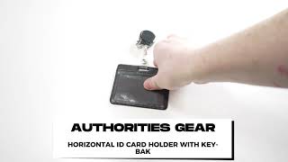 AUTHORITIES GEAR - HORIZONTAL ID CARD HOLDER WITH KEY-BAK screenshot 4