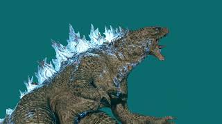 GODZILLA INTIMIDATION DISPLAY TEST《Blender》