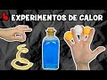 4 Experimentos Caseros Fáciles para Niños | Experimentos con Calor