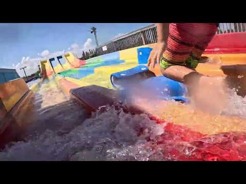 WATERSLIDE RACING...🏁😃👍🏁 DAYTONA LAGOON OPENING DAY 2026