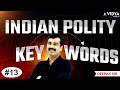 Indian Polity by Deepak Sir | Class - 13 | Key Words and Concept | Vidya Edutech
