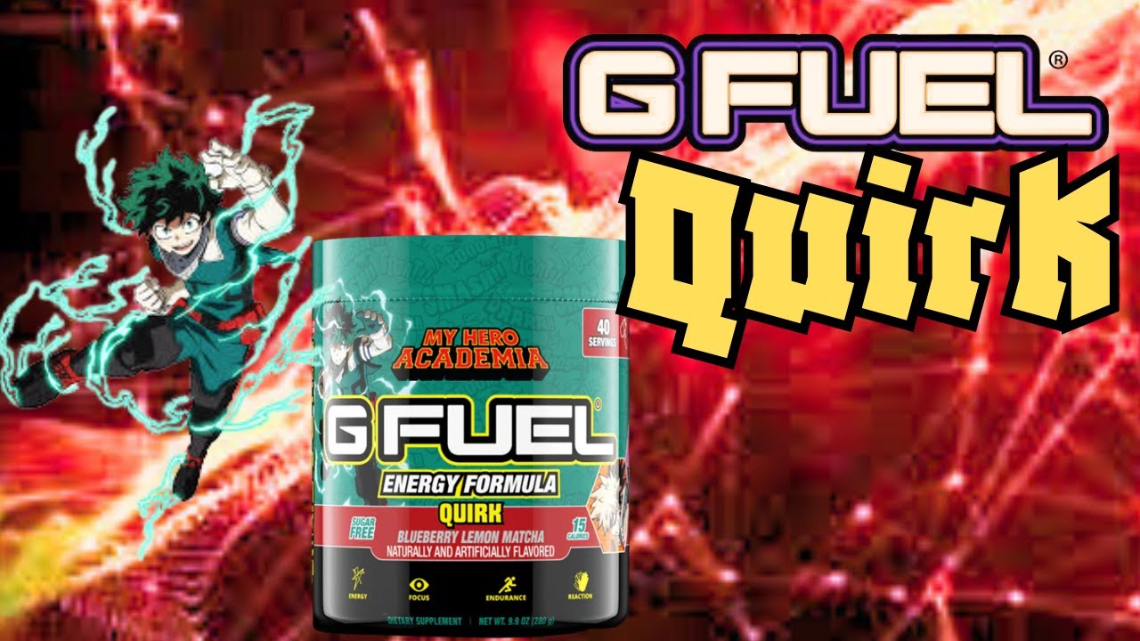 GFuel: (My Hero Academia Quirk Collectors Box Review)