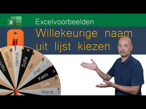 Willekeurige naam uit lijst kiezen