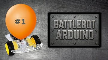 🟠 BattleBot Arduino - Monte o Robô de Combate Bluetooth (Estoura Balão): Conheça o projeto #arduino