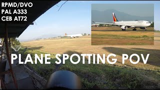 Early Morning Philippine Airlines A333 Departure at (RPMD/DVO) | Plane Spotting POV | Episode 1