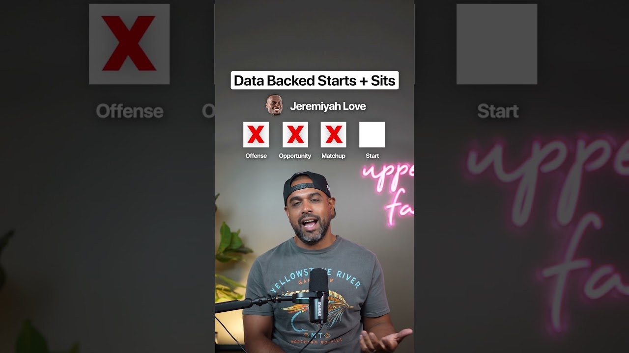 Let the data decide your Week 2 starts