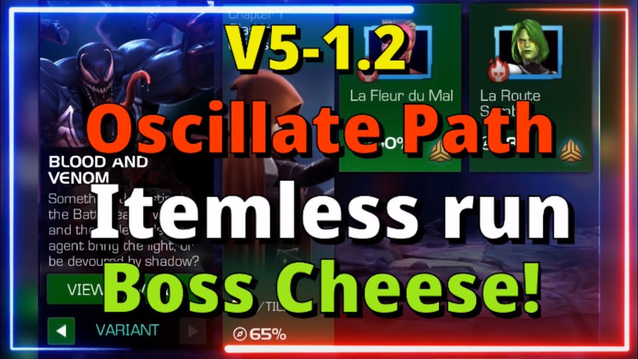 Variant-5 1.2 Oscillate Path itemless and Boss Cheese!! 