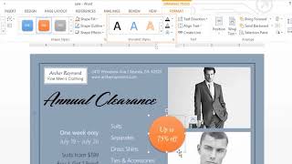 MS Word 2013 lesson 20 Text Boxes and WordArt