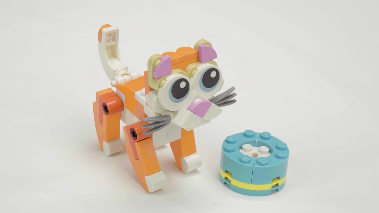 スティッチ (*´艸`) LEGO 30714 - Orange Cat - YouTube