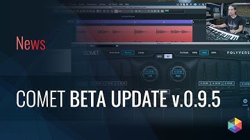Comet reverb features: MIDI notes, panic and CV