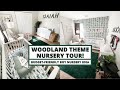 WOODLAND NURSERY TOUR | affordable baby boy nursery idea