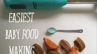 Easiest Way to Make Baby Food