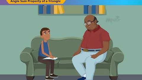 Angle Sum Property of a Triangle