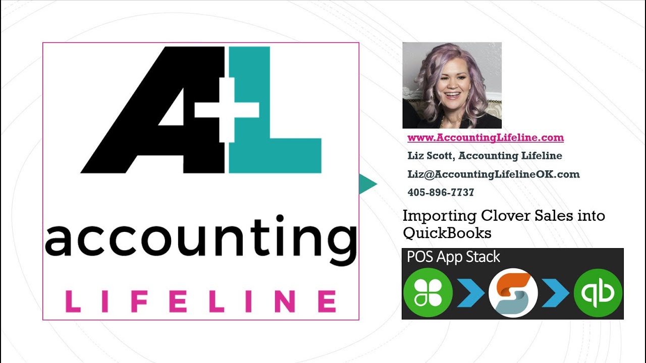 Accounting Lifeline Importing Clover Sales into QuickBooks YouTube