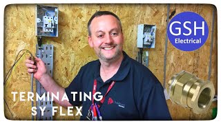 Electrical Practical Skills Terminating SY Cable (How to Terminate SY Flex)