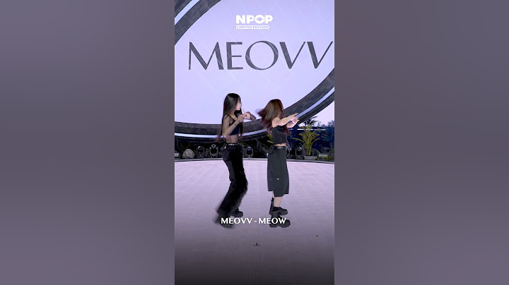 [NPOP Challenge] MEOVV(미야오) SOOIN&ANNA 'MEOW' 🐾 Ι NPOP LIMITED EDITION - SIDE A