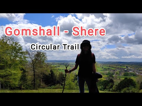 Gomshall - Shere Circular Walking Trail | Marathi Travelogue