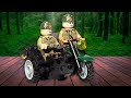Советский Мотоцикл с Коляской из LEGO. Лего Самоделки | Lego Master