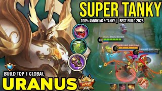 URANUS BEST BUILD 2026 | BUILD TOP 1 GLOBAL URANUS GAMEPLAY | MOBILE LEGENDS✓ screenshot 3